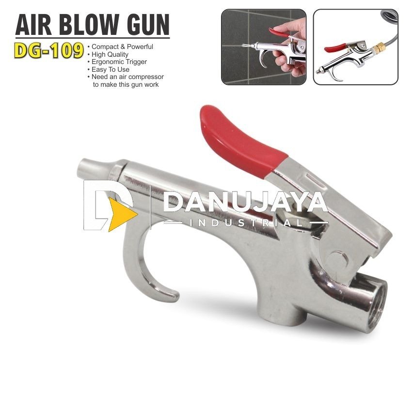 AIR BLOW GUN DG-109 / TEMBAKAN ANGIN KOMPRESSOR / ALAT SEMPROTAN ANGIN