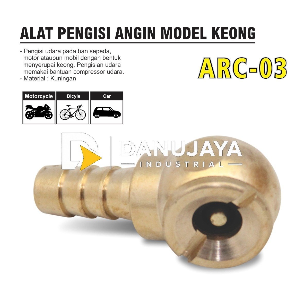 AIR CHUCK / ALAT PENGISI ANGIN BAN MODEL KEONG ARC-03