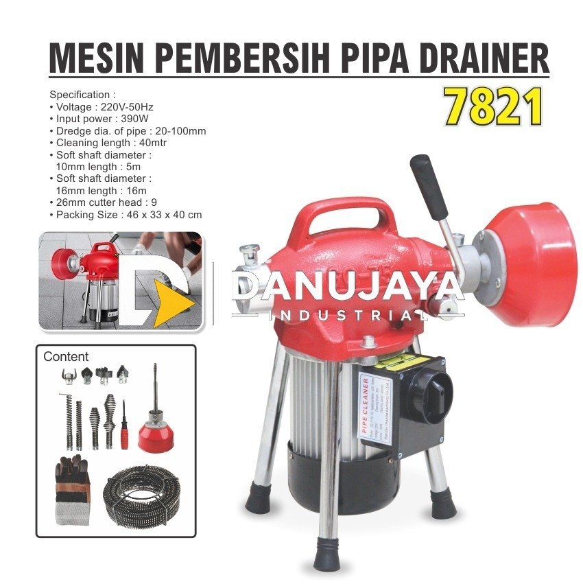 Alat Pembersih Pipa / Drain Auger Type : 2008 Aldo