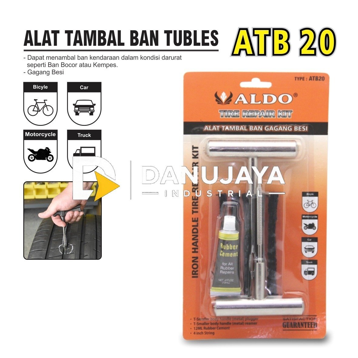 ALAT STRAPPING BESI 5/8” STB-316 / ALAT PACKING TOOL UNTUK PLAT BESI / HAND STRAPPING TOOL MERK ALDO