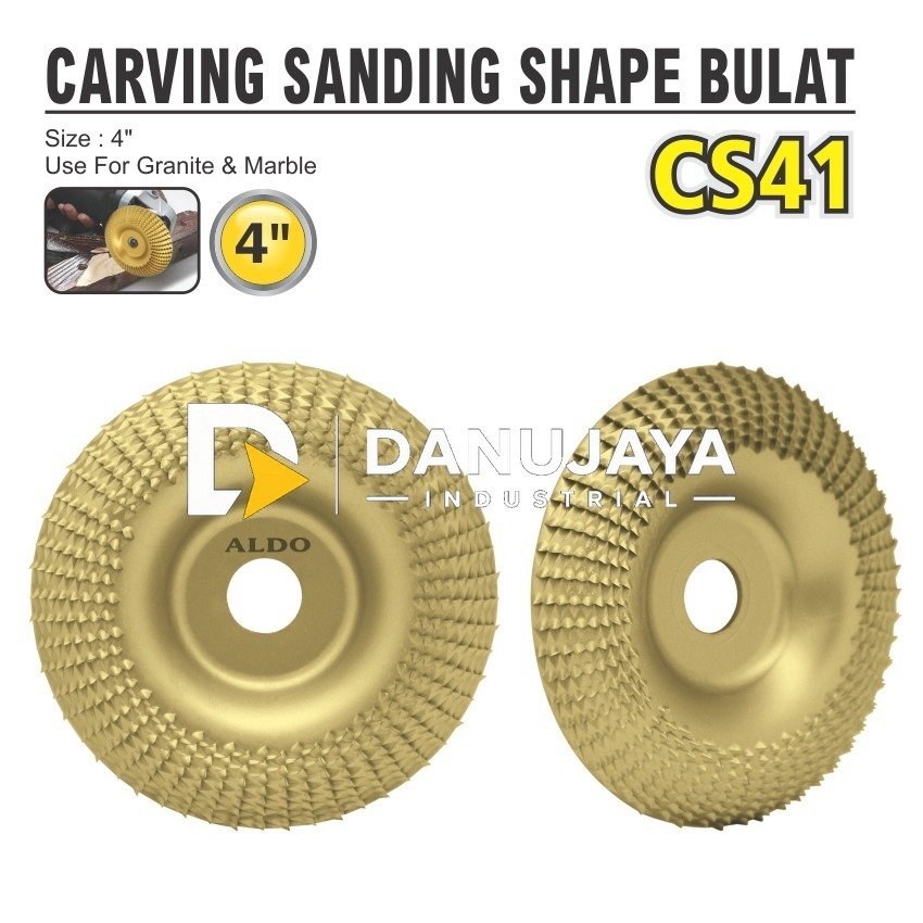 Carving Sanding/ Mata Gurinda Kayu Ukir Cembung Type : CS41 Merk Aldo