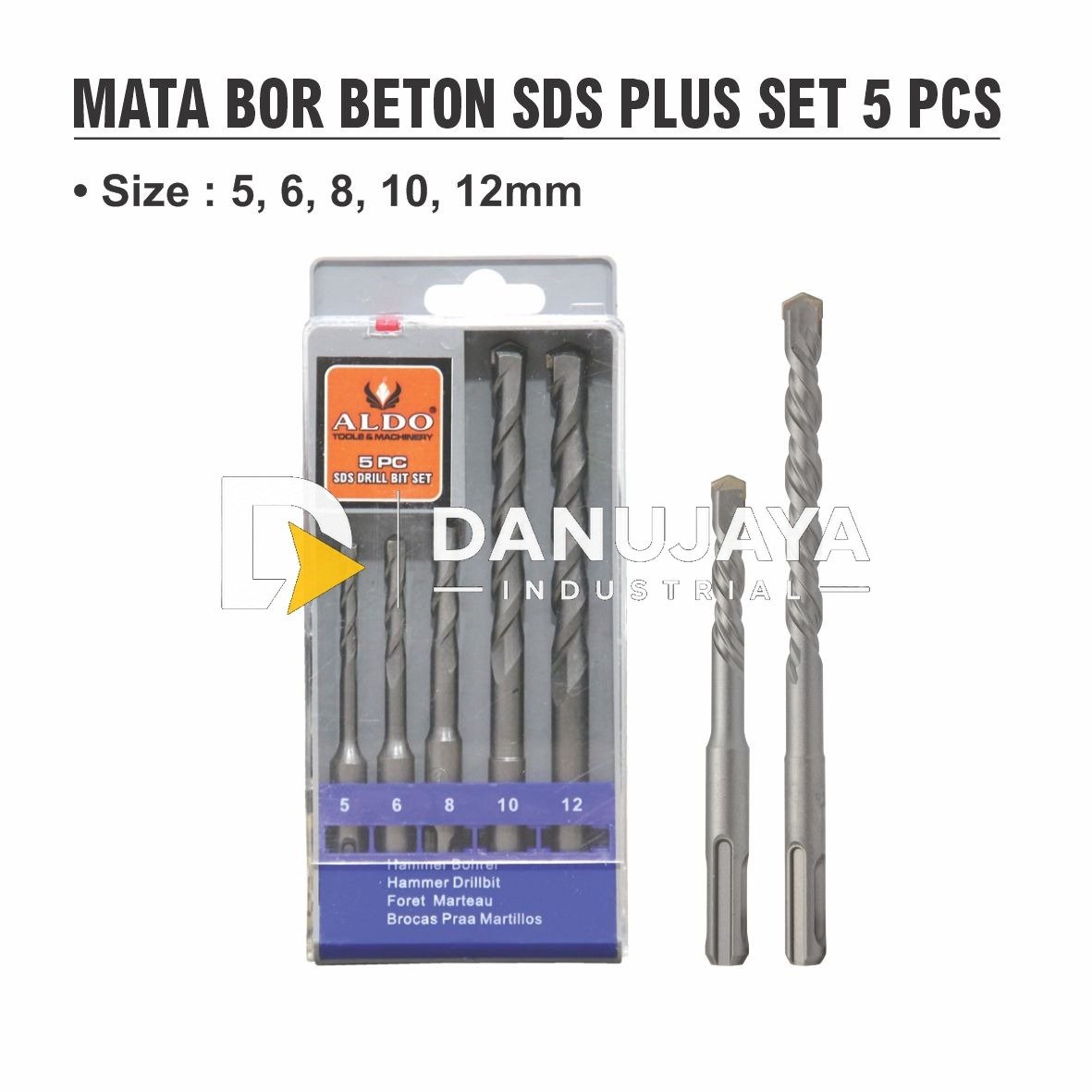 CONECTING ROAD / SAMBUNGAN MATA BOR CORE BIT SDS PLUS 450 - 600 MM