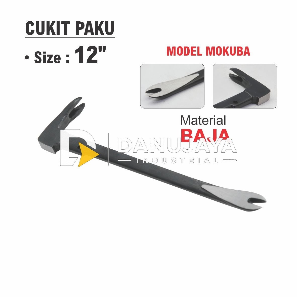 CUKIT PAKU MODEL MOKUBA 4610 / ALAT PENCABUT PAKU CONGKEL / TANG KUKU ALDO