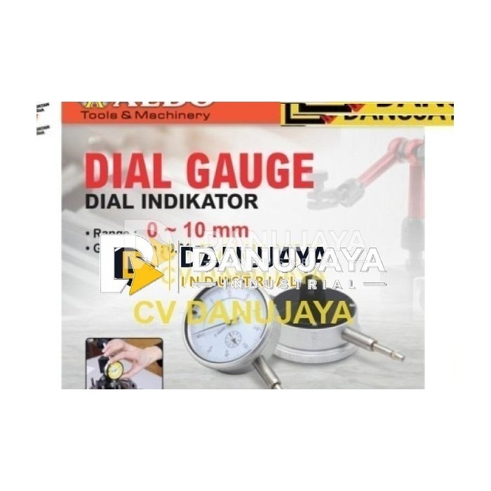 DIAL GAUGE / JARUM UKUR GOYANG 0~10 MM ALDO