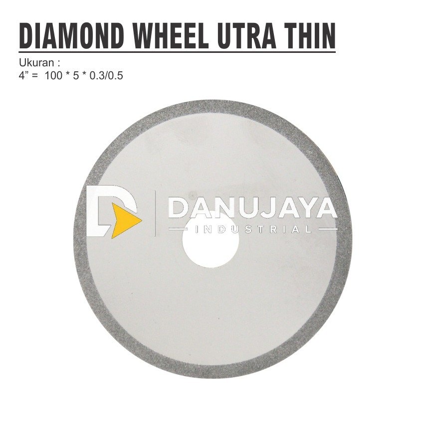 DIAMOND WHEEL ULTRA THIN 4 INCH DWK F-4