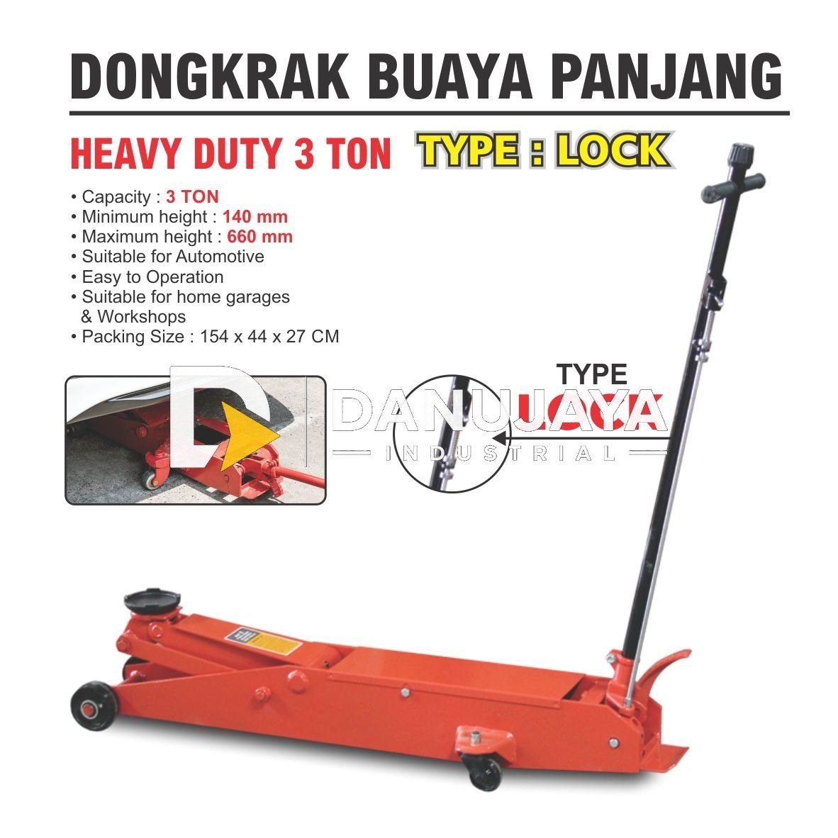 DONGKRAK BOTOL HEAVY DUTY 30TON