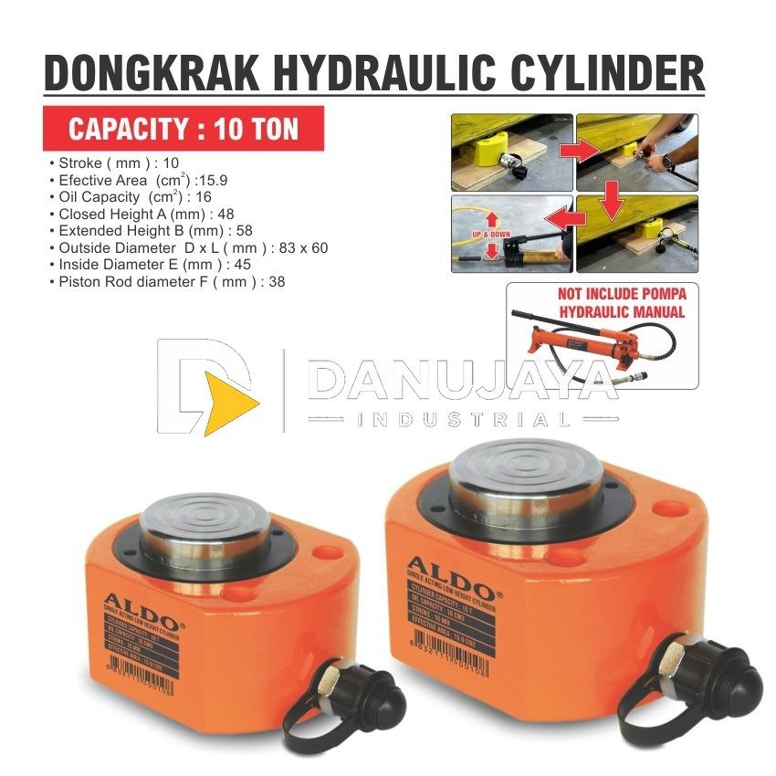 DONGKRAK BUAYA 2 TON / HYDRAULIC FLOOR JACK / HIDROLIK ALAT ANGKAT MOBIL SERVICE MERK ALDO