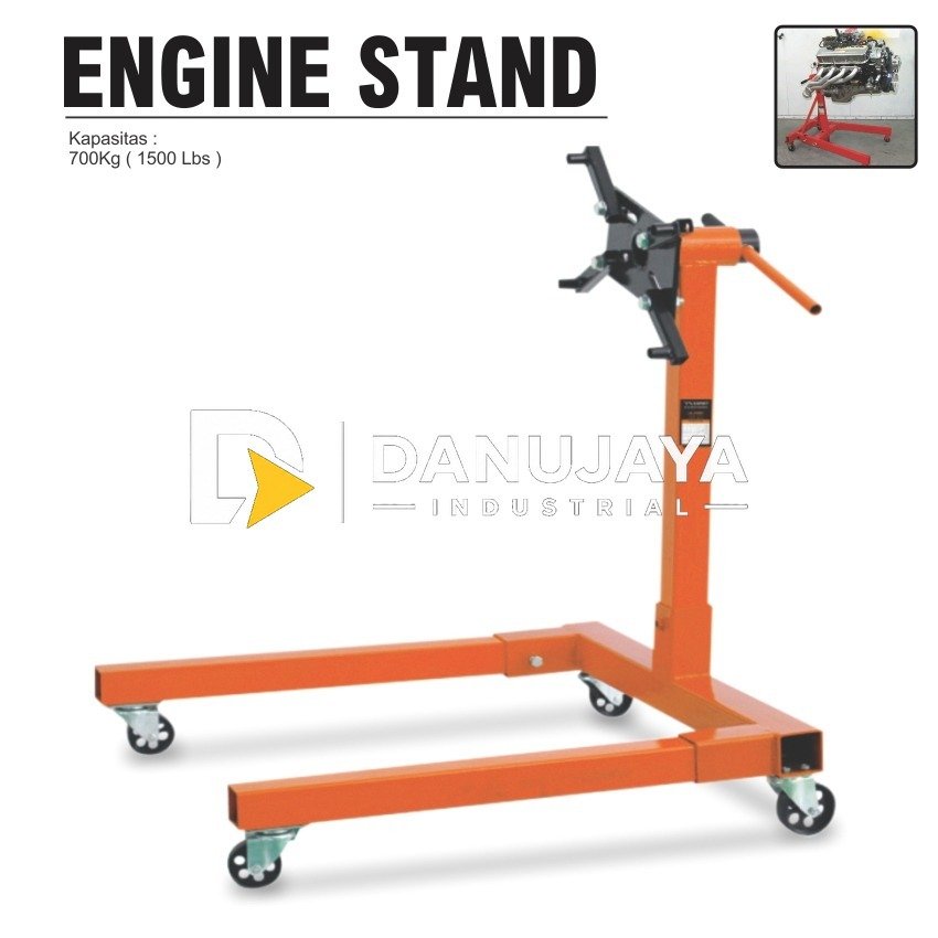 ENGINE STAND / ALAT DUDUKAN MESIN MOBIL 700 KG MERK ALDO