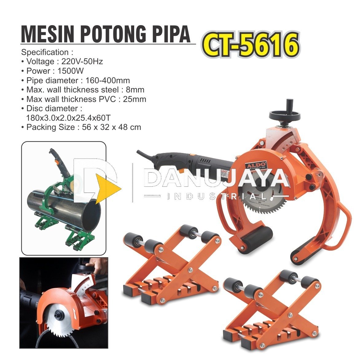 FLARING TOOL CT-1226 / ALAT PEMEKAR PIPA TEMBAGA 4 PCS ALDO