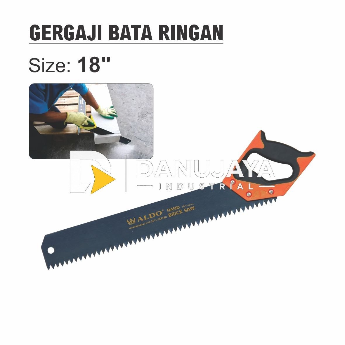 GERGAJI BATA RINGAN MERK ALDO