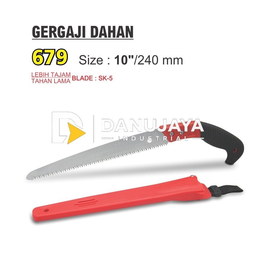 GERGAJI DAHAN 679 / GERGAJI RANTING / GERGAJI TANGGAN / PRUNNING HAND SAW MERK ALDO