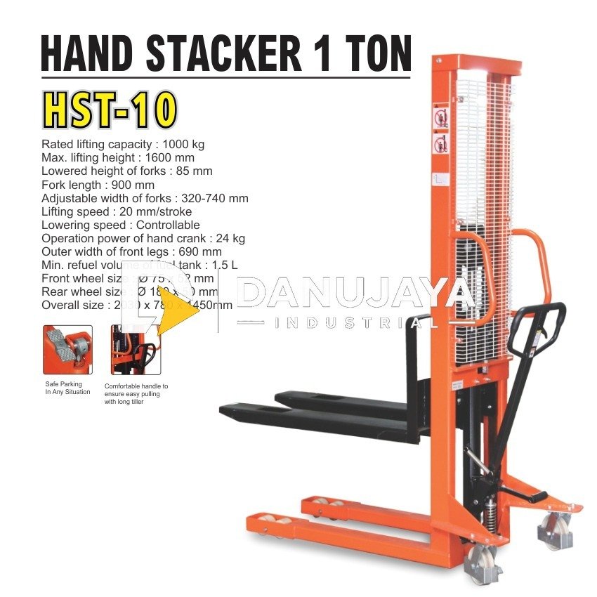 HAND STACKER / ALAT ANGKAT BARANG 2 TON MERK ALDO