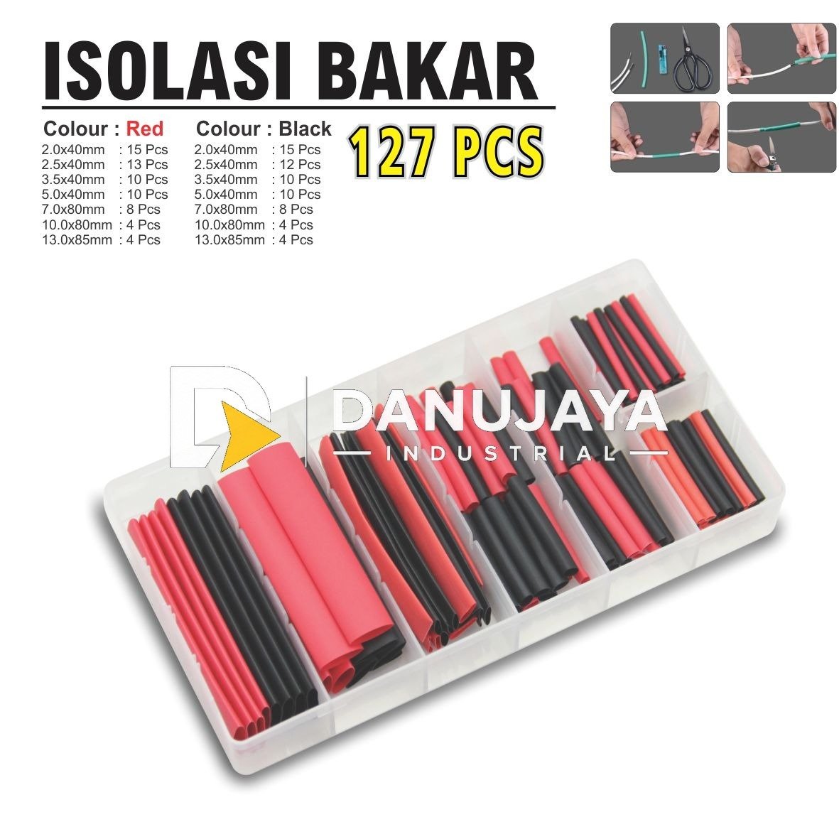 ISOLASI BAKAR 127 PCS MERK ALDO