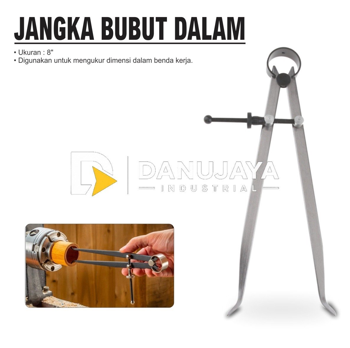 JANGKA BUBUT DALAM / SPRING CALIPER INSIDE MERK ALDO