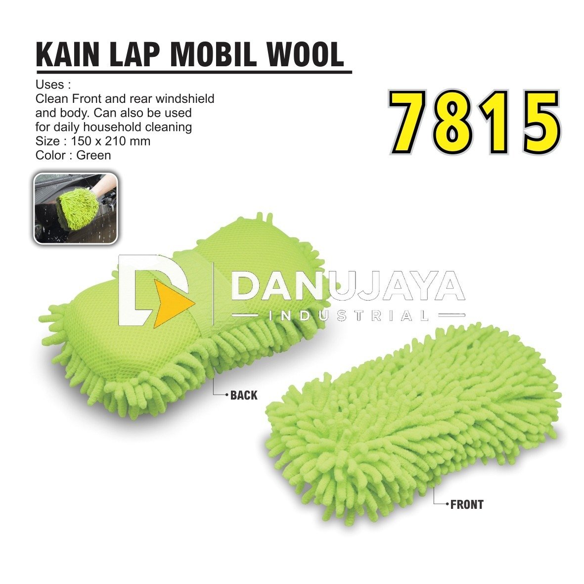 KAIN LAP MOBIL BENANG GLOVE MERK ALDO