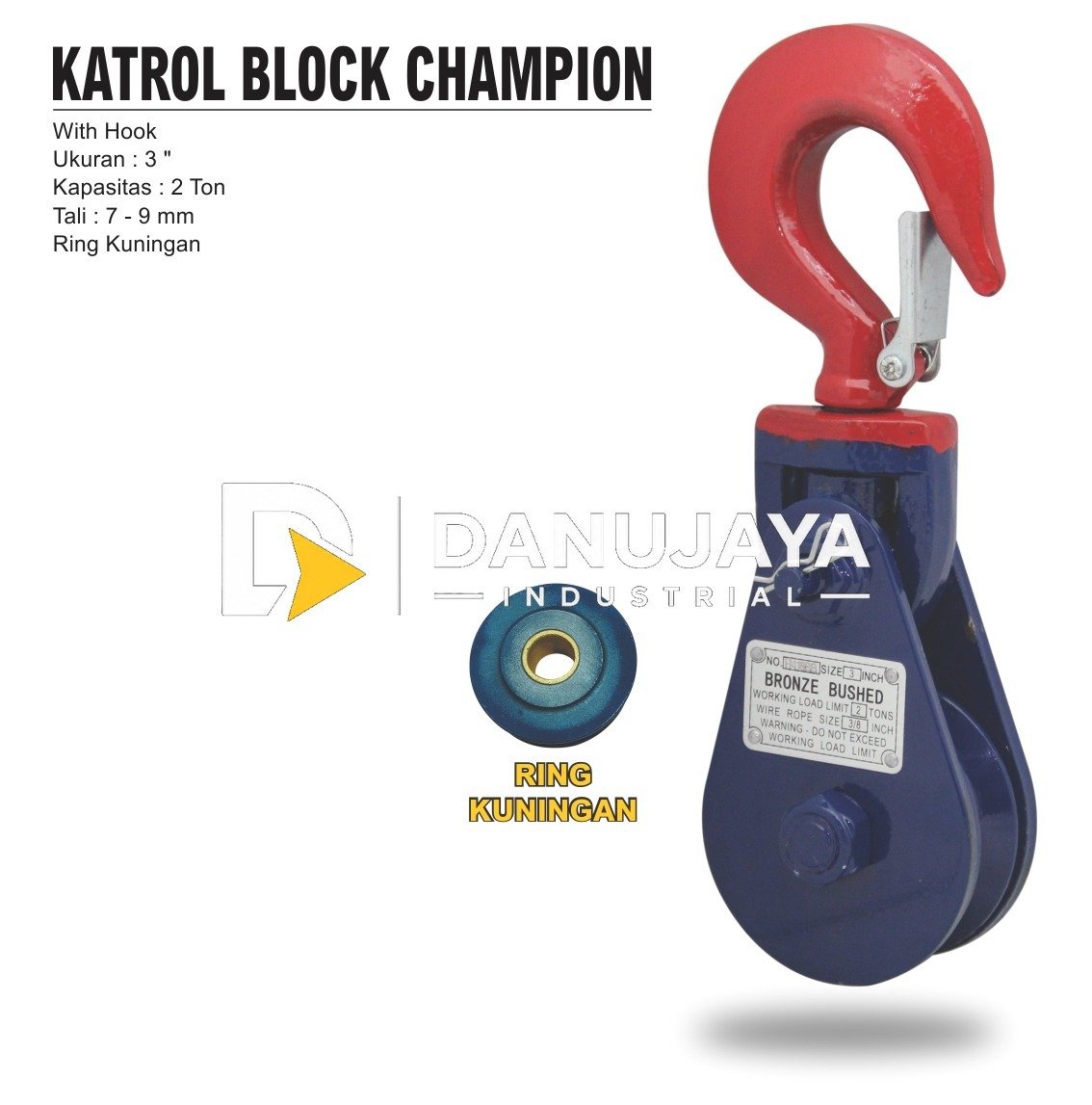 KATROL CHAMPION WITH HOOK MERK ALDO