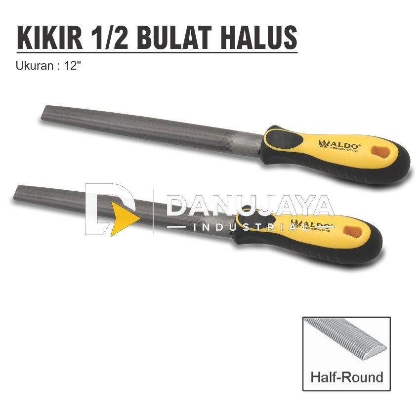 KIKIR 1/2 BULAT HALUS MERK ALDO