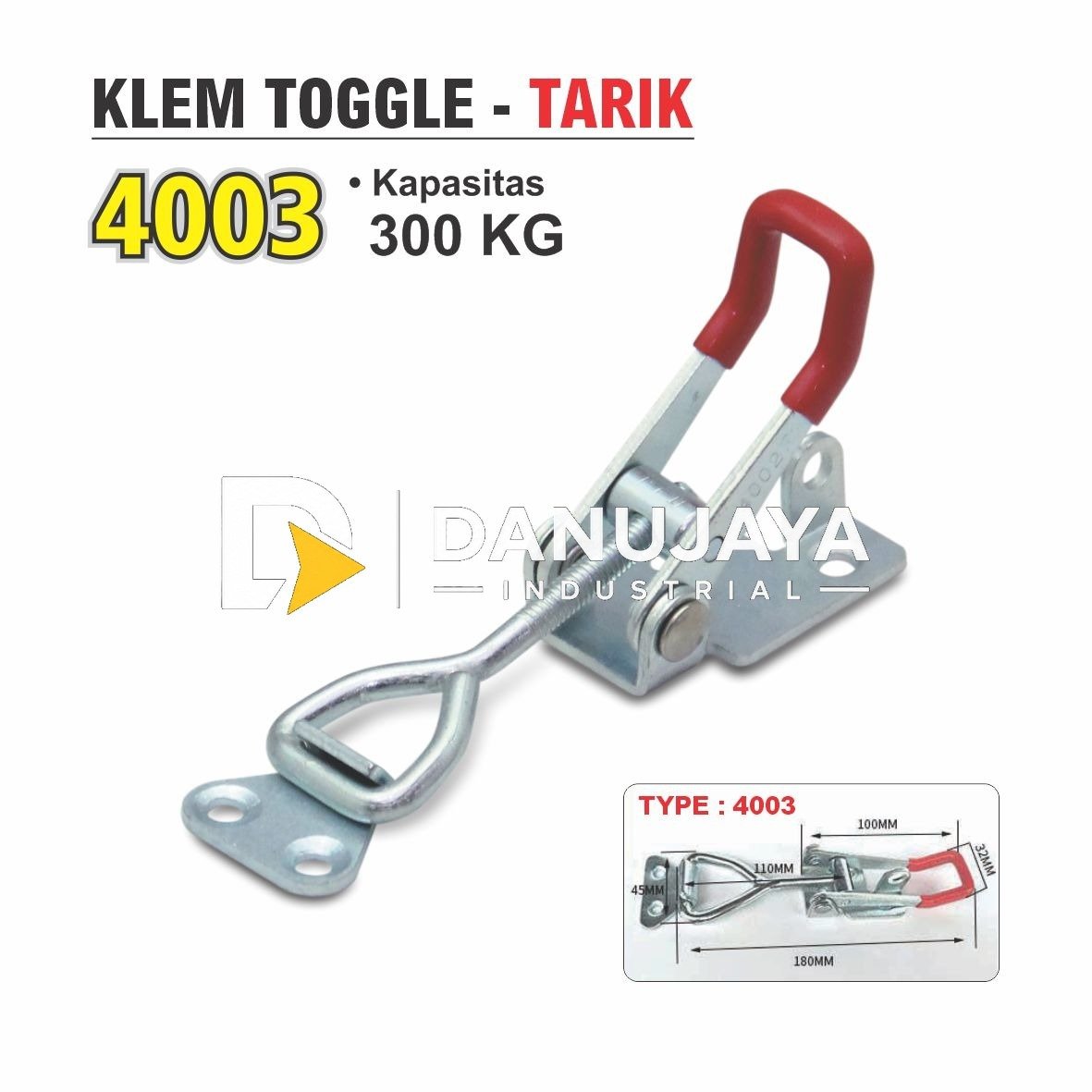 KLEM TOGGLE TARIK 300 KG 4003 MERK ALDO