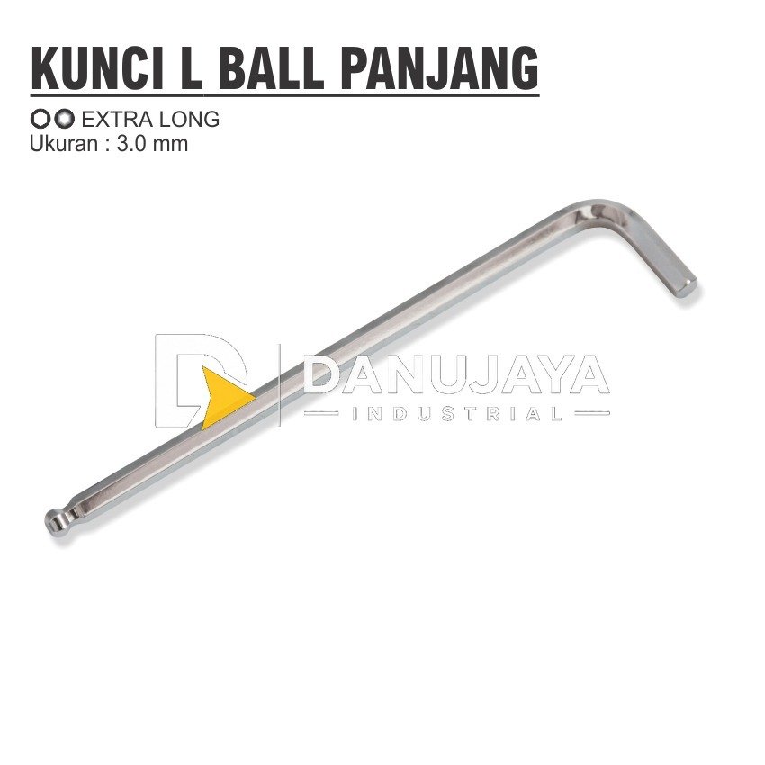KUNCI L BALL EXTRA PANJANG / LONG BALL MERK ALDO