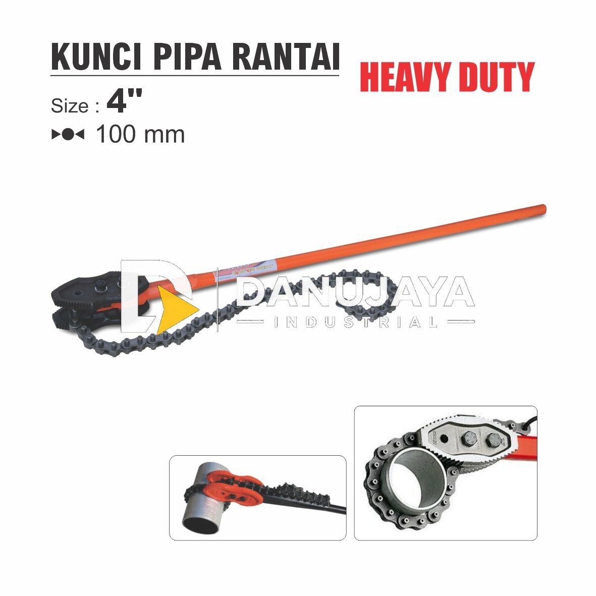 KUNCI PIPA RANTAI HEAVY DUTY MERK ALDO