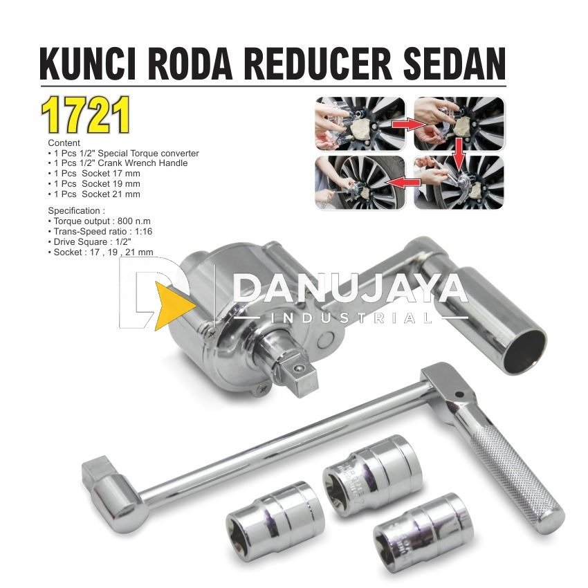 KUNCI RODA TRUCK REDUCER 21/38/41 MERK ALDO