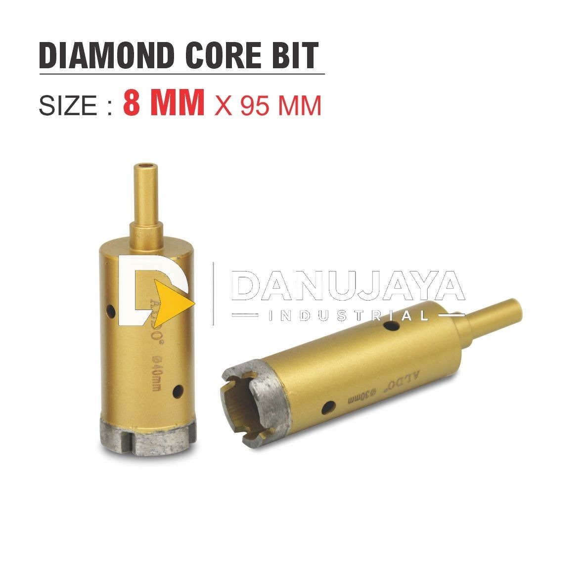 MATA BOR CORING / DIAMOND CORE BIT UKURAN 8" SEGMENT MERK ALDO