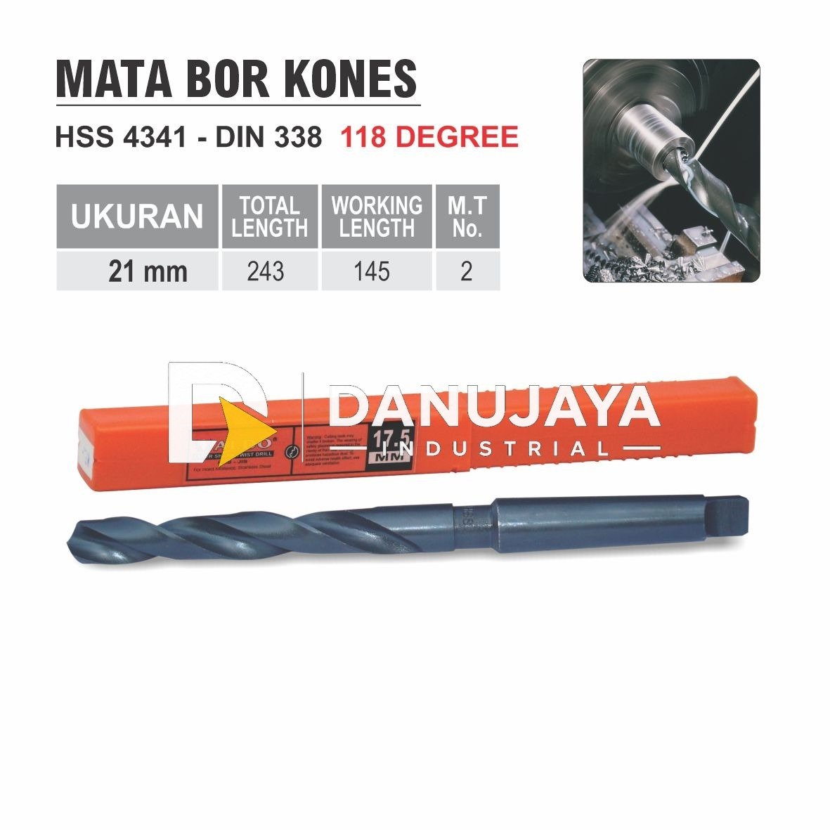 MATA CHISEL HEXAGON 21 X 320 MM MERK ALDO
