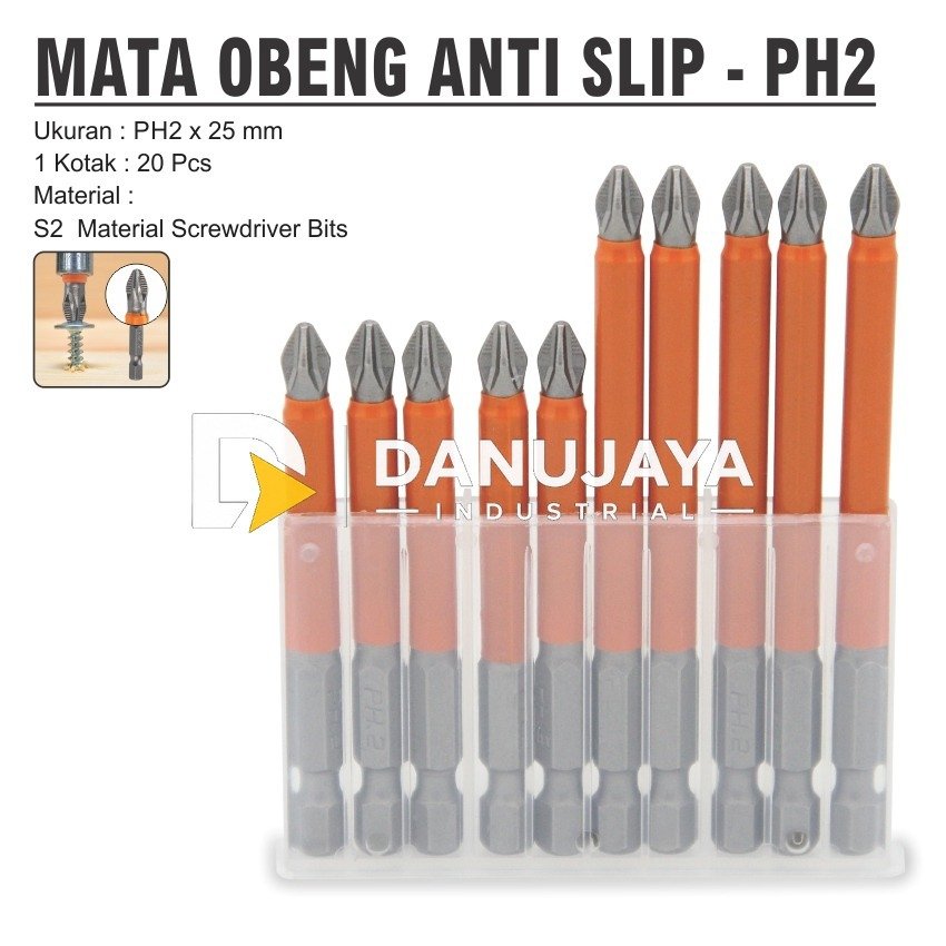 Mata Obeng Anti Slip PH2 Merk Aldo