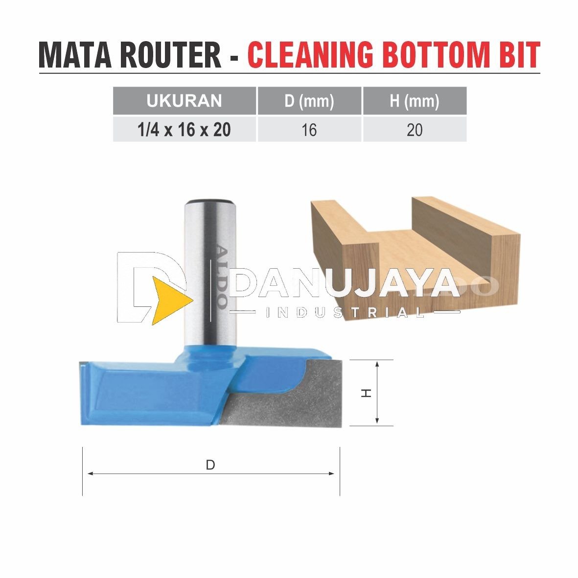 Mata Router Cleaning Bottom Bit Aldo