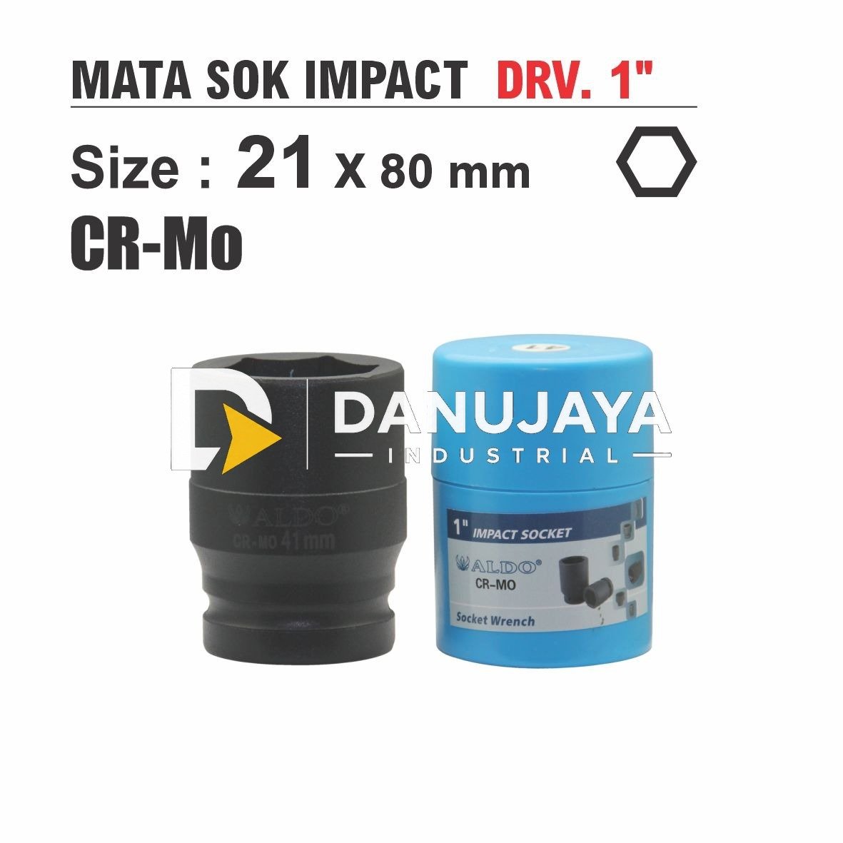 Mata Sock Impact 1 Drv Ukuran 21 x 90 mm - 41 x 80 mm( OLD ) ALDO