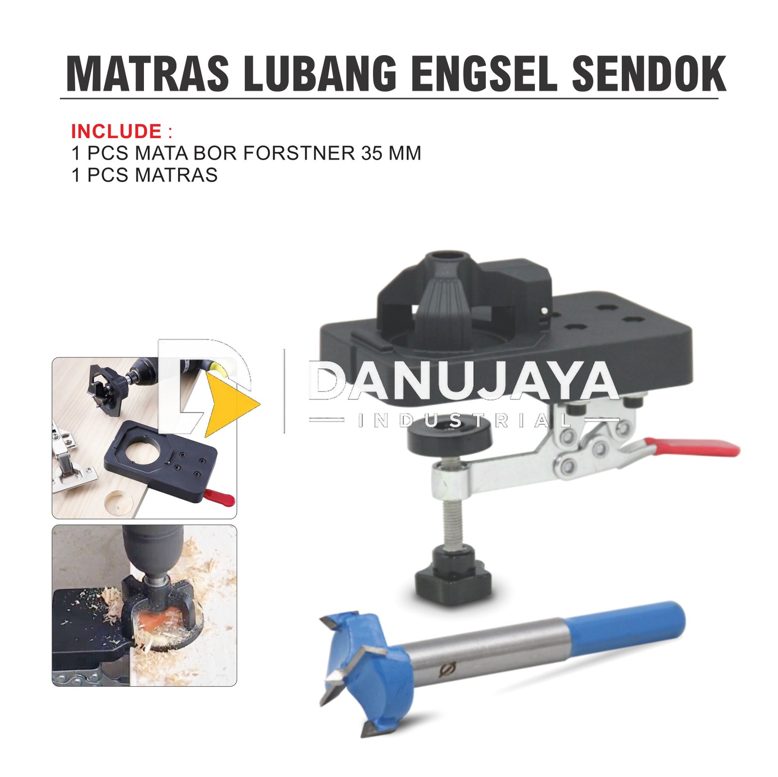 MATRAS LUBANG ENGSEL SENDOK / MATA BOR ENGSEL / ALAT BANTU BOR ENGSEL