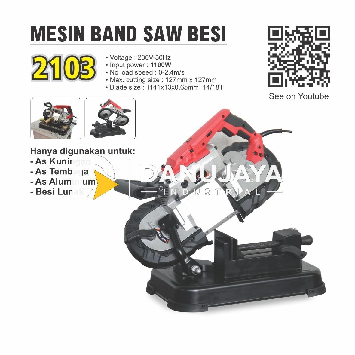 MESIN BAND SAW BESI 2103 ALDO