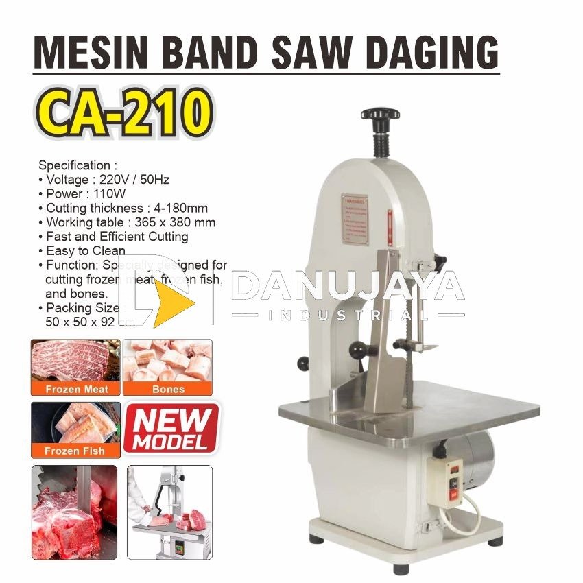 MESIN BAND SAW DAGING SERIES / BONE SAW MACHINE SERIES /ALAT MESIN POTONG DAGING BEKU / MESIN PEMOTONG DAGING FROZEN DINGIN MERK ALDO