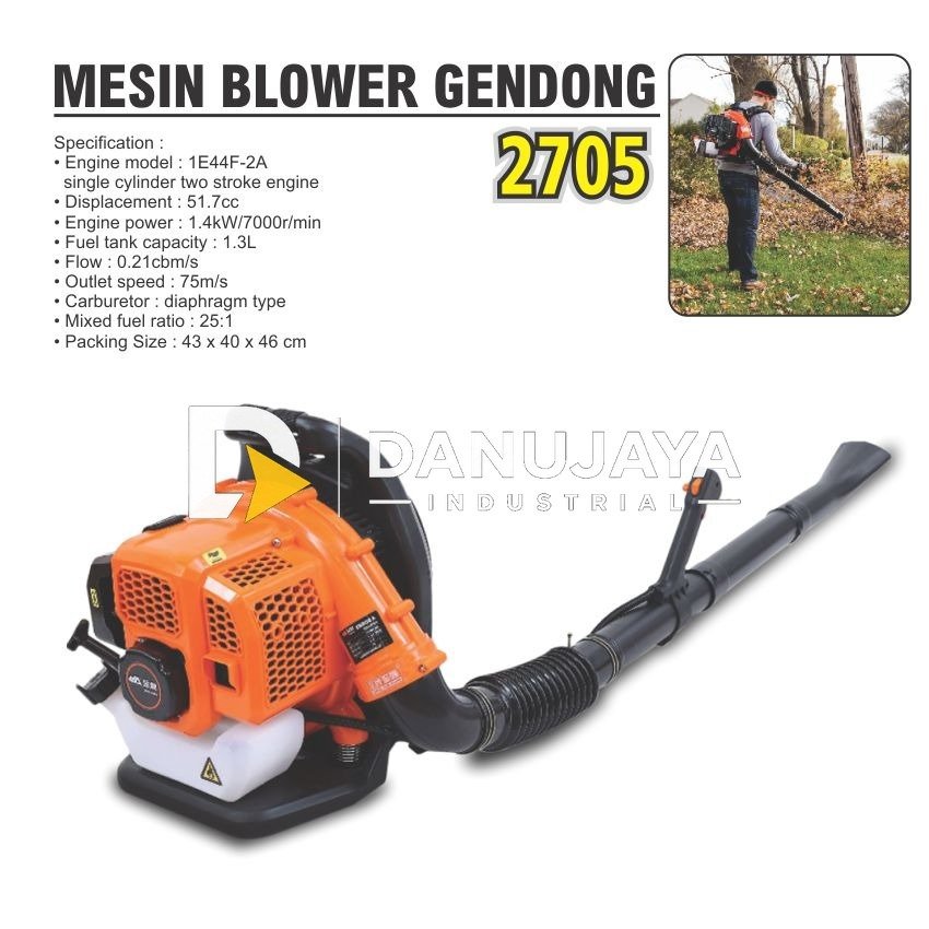 MESIN BLOWER GENDONG 2705 / BLOWER MACHINE / GASOLINE BLOWER MACHINE / MESIN BLOWER BENSIN MERK ALDO