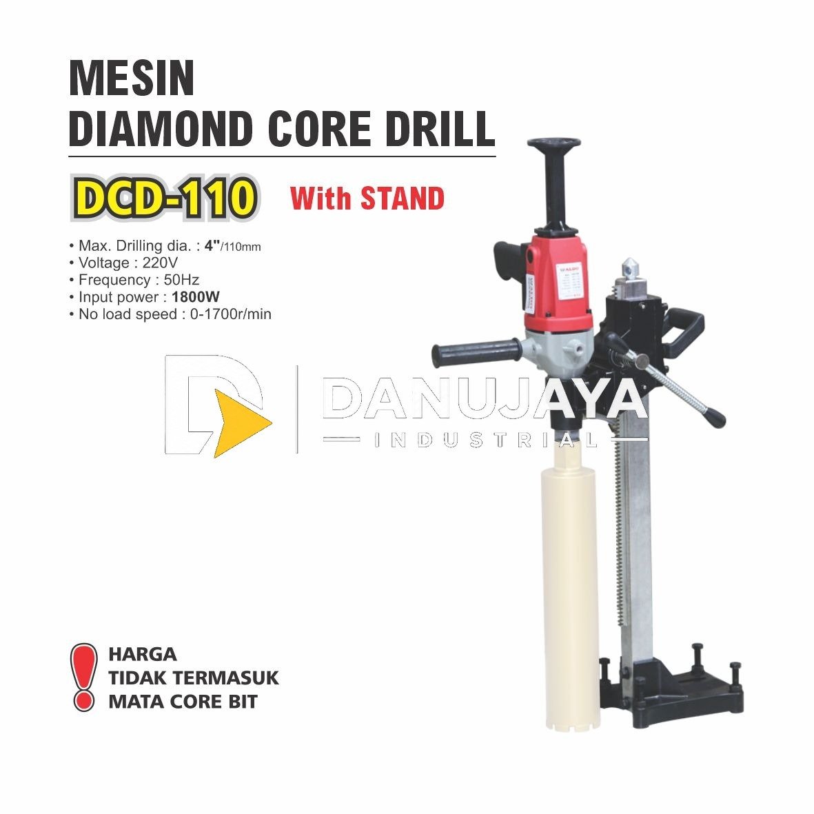 Mesin Bor Beton / Diamond Core Drill With Stand Type : DCD- 255 Aldo
