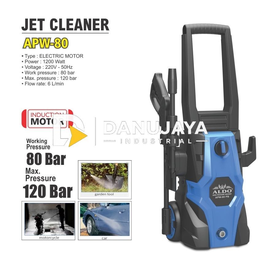 MESIN CUCI MOBIL / JET CLEANER APW-80 MERK ALDO