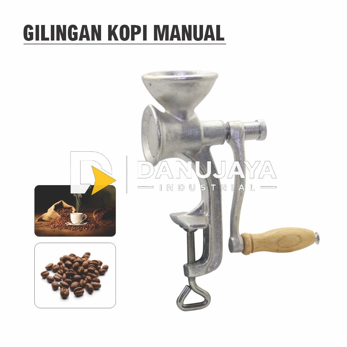 Mesin gilingan kopi manual merk ALDO