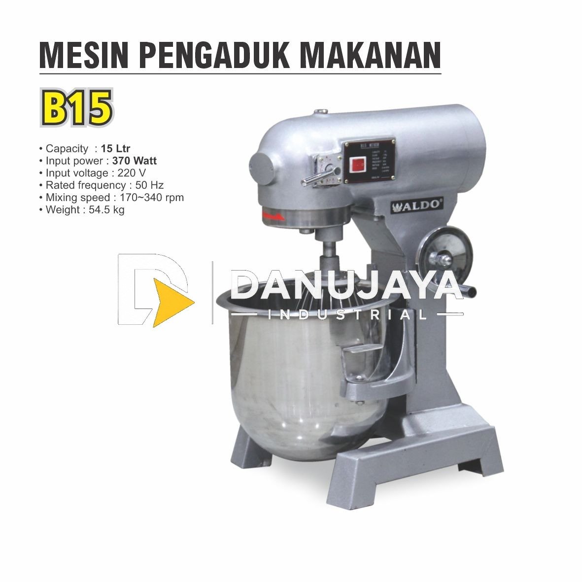 MESIN POMPA AIR WITH ENGINE WP-15 / GASOLINE WATER PUMP MERK ALDO / POMPA AIR IRIGASI BENSIN MERK ALDO