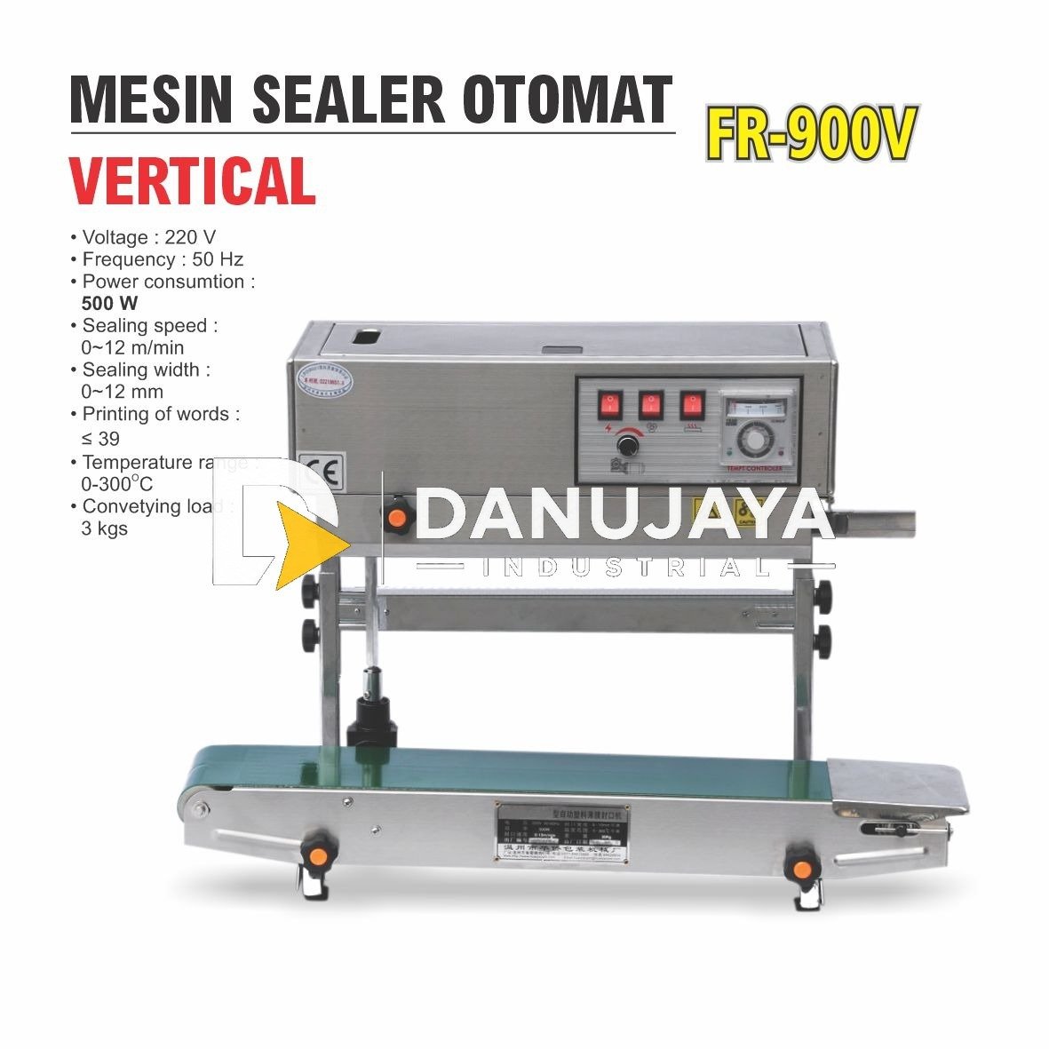 MESIN SEALER OTOMAT VERTICAL TYPE : FR-900V MERK ALDO