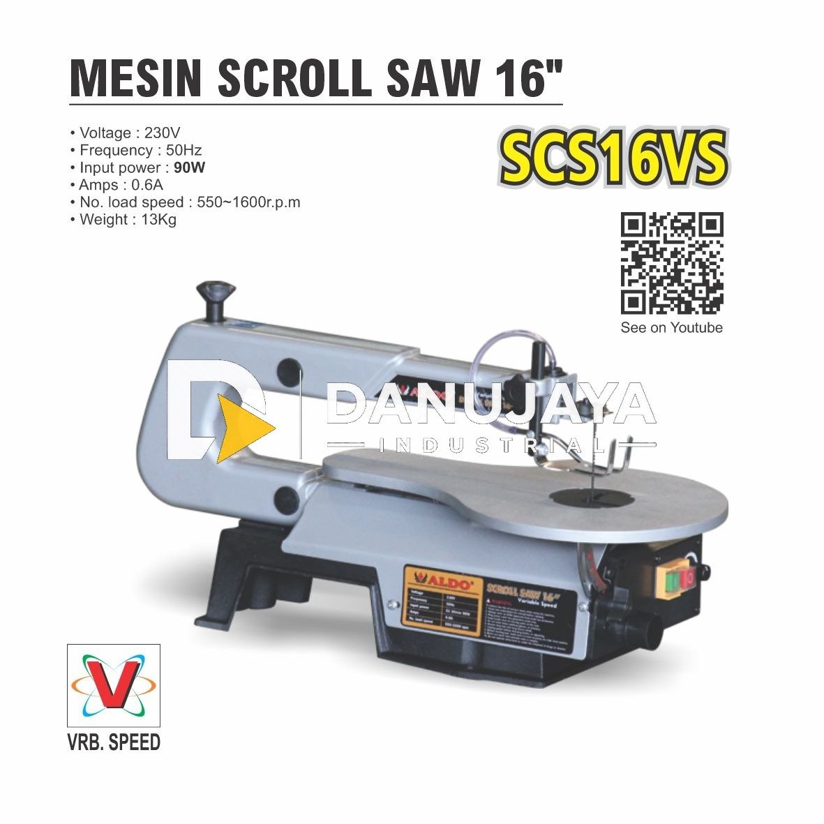 MESIN VIBRATOR GX-16 ALDO + RANGKA + SELANG 6 MTR MERK ALDO