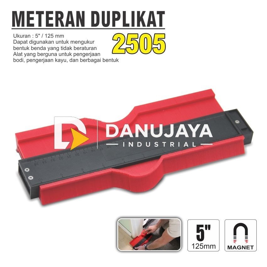 Meteran Duplikat Merk Aldo