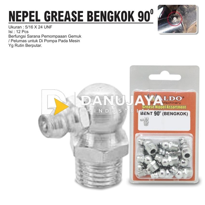 NEPEL GREASE BENGKOK 45º MERK ALDO