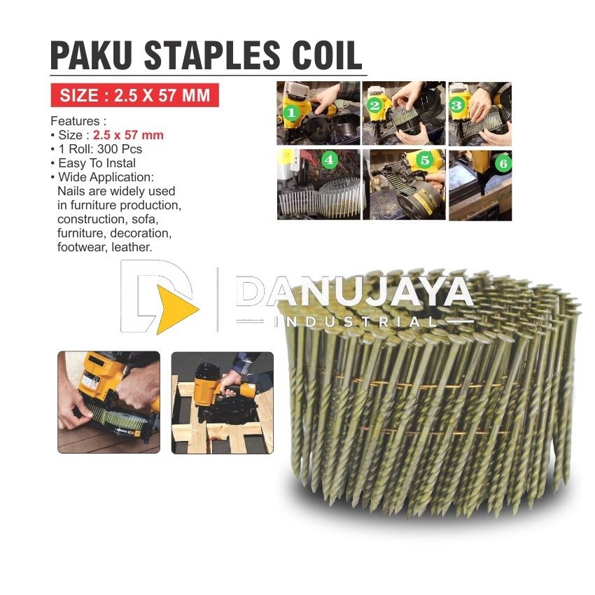 PAKU STAPLES / PAKU STAPLES UNTUK AIR STAPLER / STAPLES TEMBAK MERK ALDO