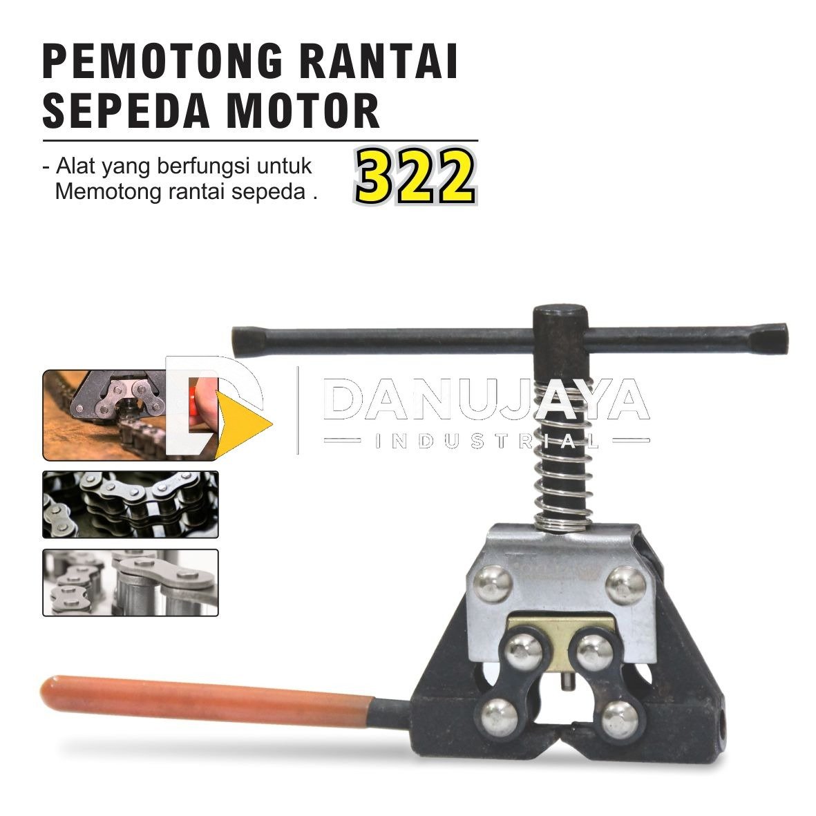 PEMOTONG RANTAI MOTOR KECIL 322 / ALAT POTONG RANTAI MERK ALDO