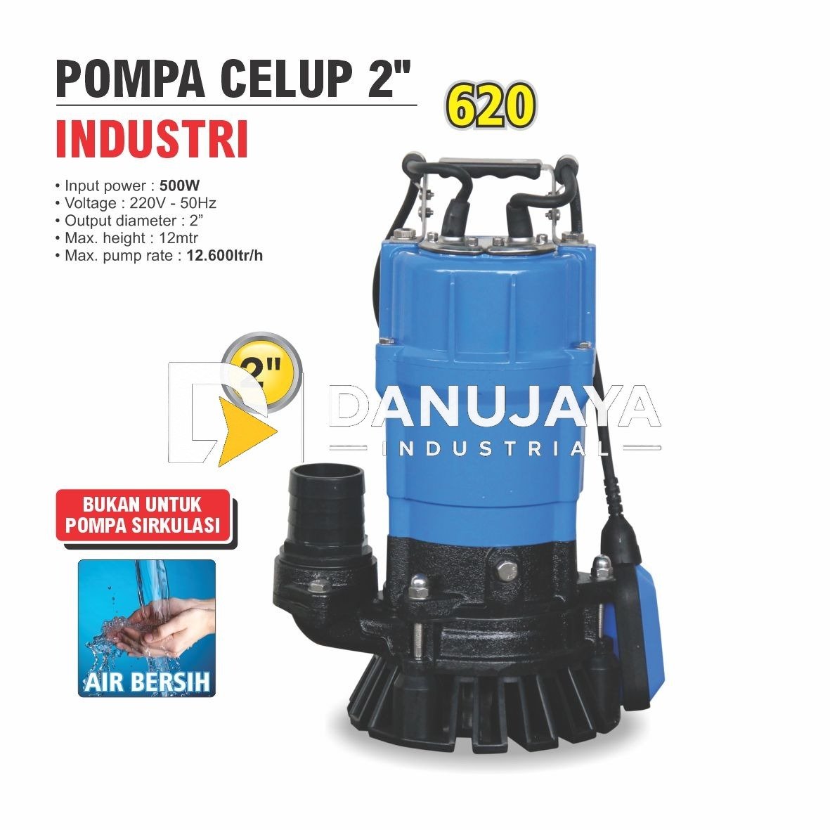 POMPA CELUP CAST IRON 8" PC-898 / CAST IRON SUBMERSIBLE PUMP MERK ALDO