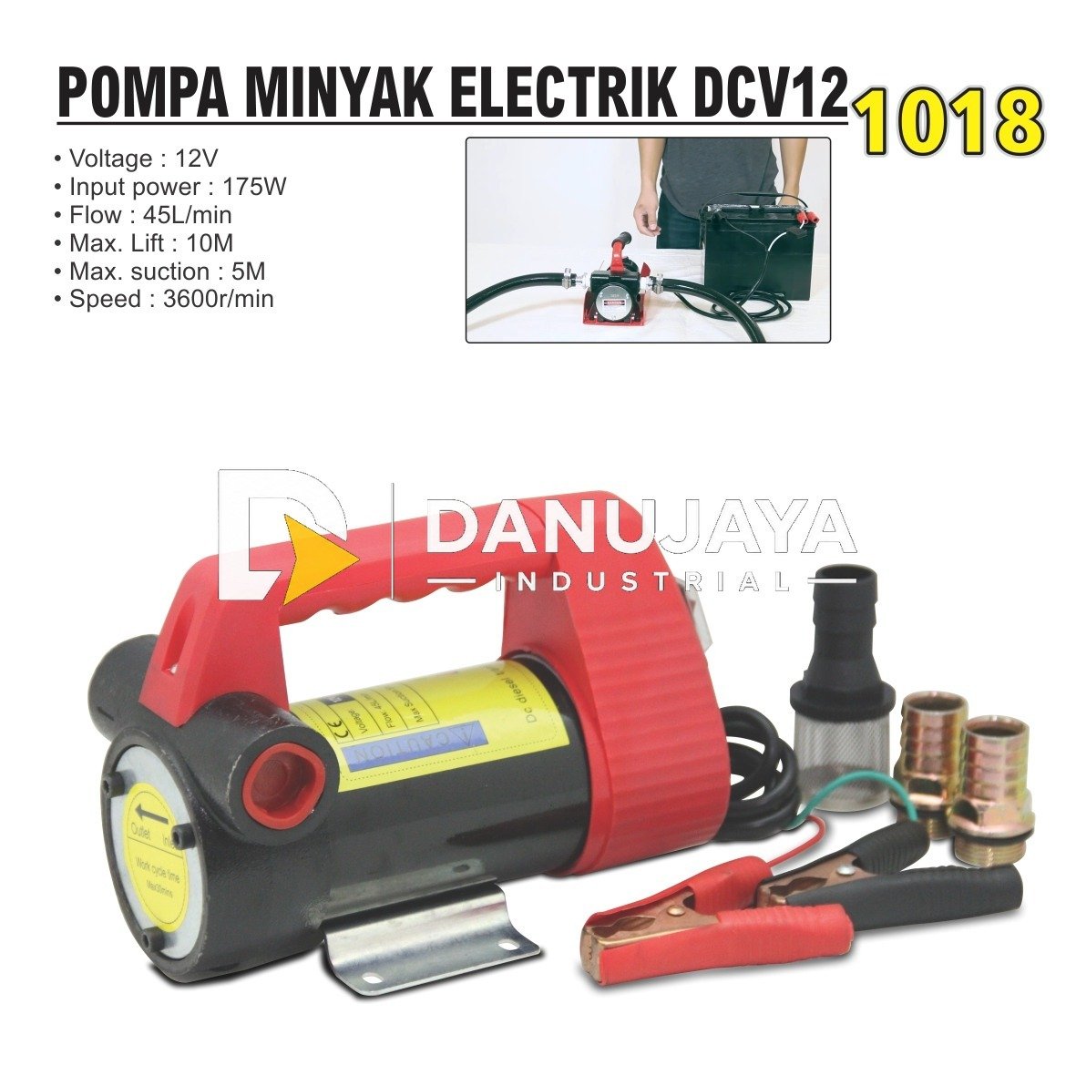 POMPA CELUP SUMUR DALAM 2" OUTLET 1/2" / SUBMERSIBLE PUMP MERK ALDO