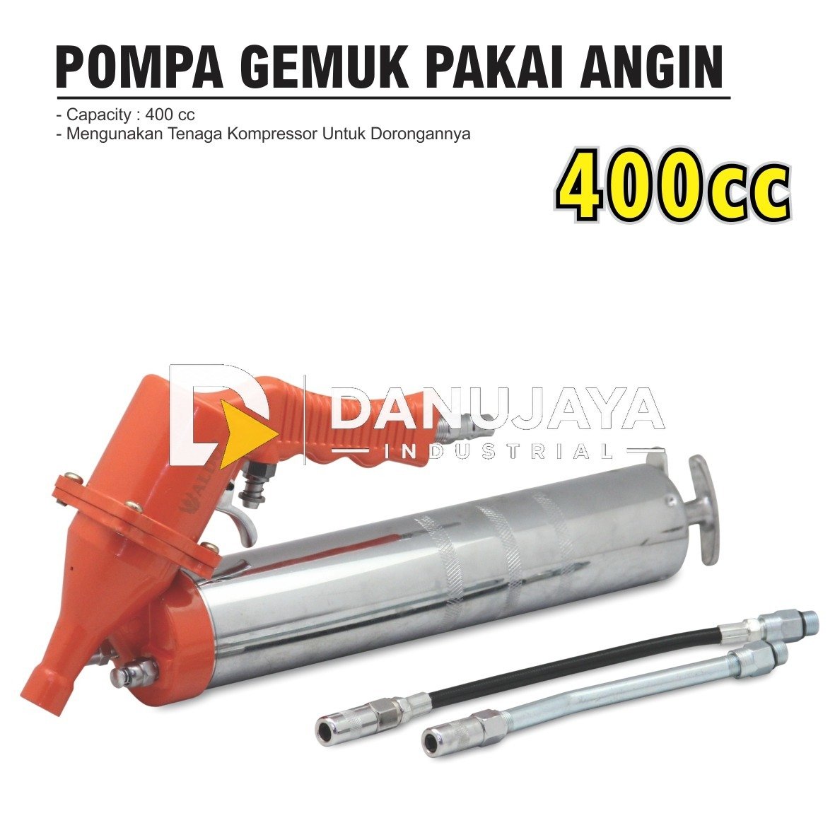 POMPA GEMUK PAKAI ANGIN 400 CC 4011 / AIR GREASE GUN ALDO / KOMPRESOR