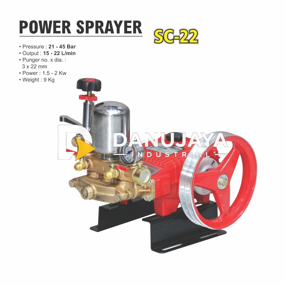 POWER SPRAYER SC-22 HC / MESIN SPRAYER / MESIN CUCI STEAM & SEMPROT