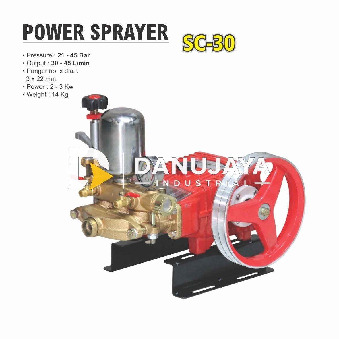 POWER SPRAYER SC-30 HC / MESIN SPRAYER / MESIN CUCI STEAM & SEMPROT