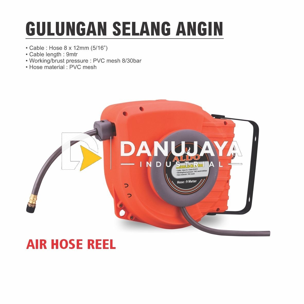 SELANG COMPRESSOR HIGH PRESSURE / SELANG ANGIN KOMPRESSOR / SPRAY HOSE MERK ALDO